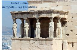 Grèce - Acropole, Les Cariatides 05/2017